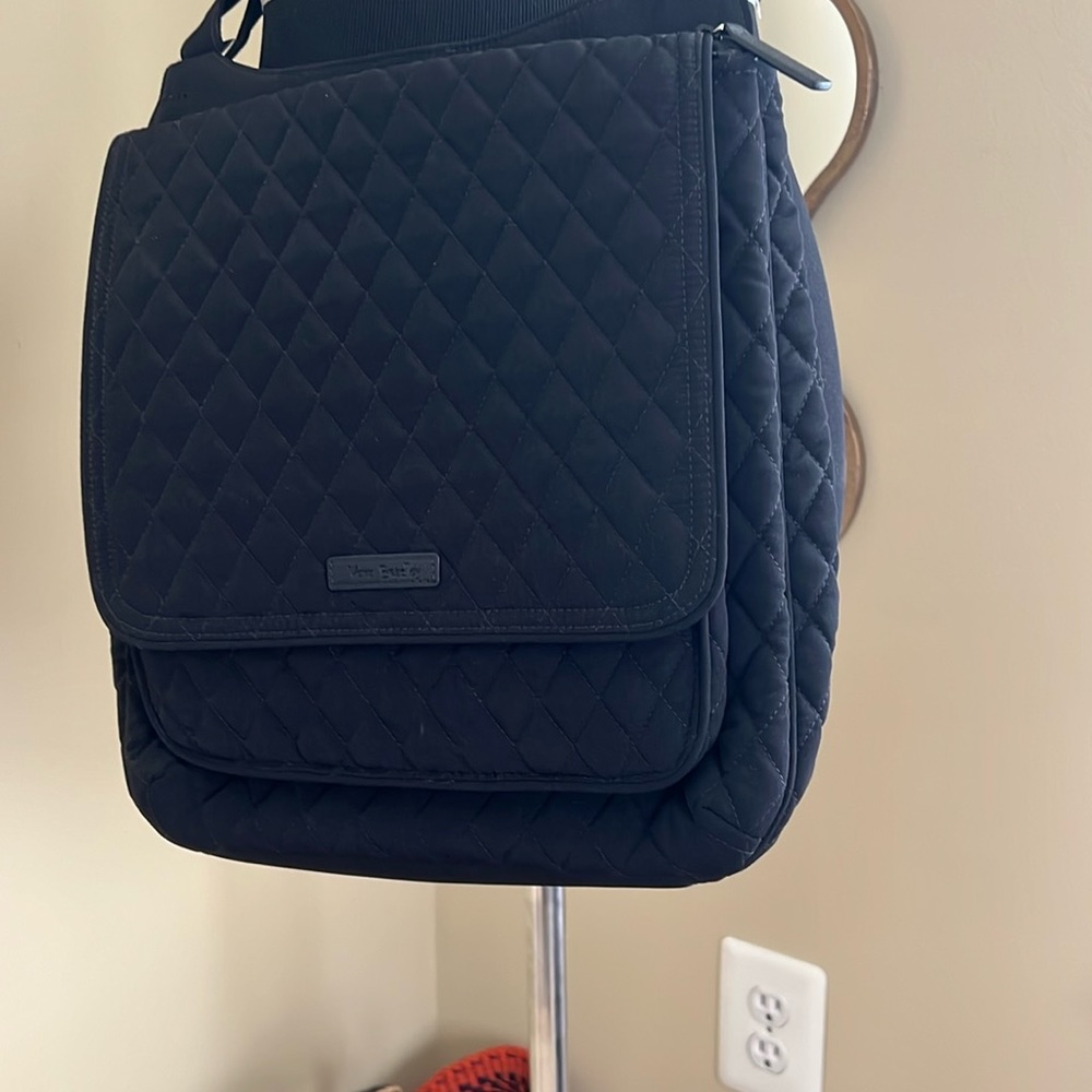Vera Bradley black crossbody bag.